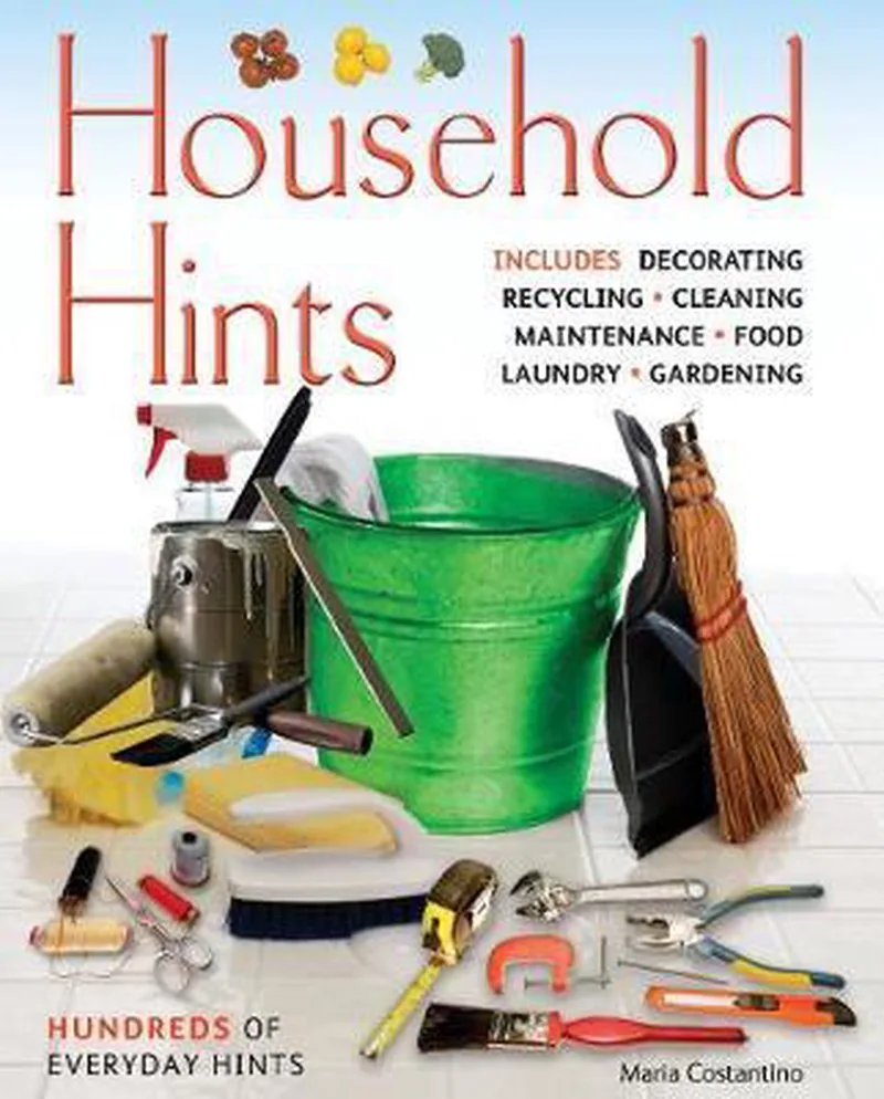 Household Hints fra Flame Tree – billede af bogen