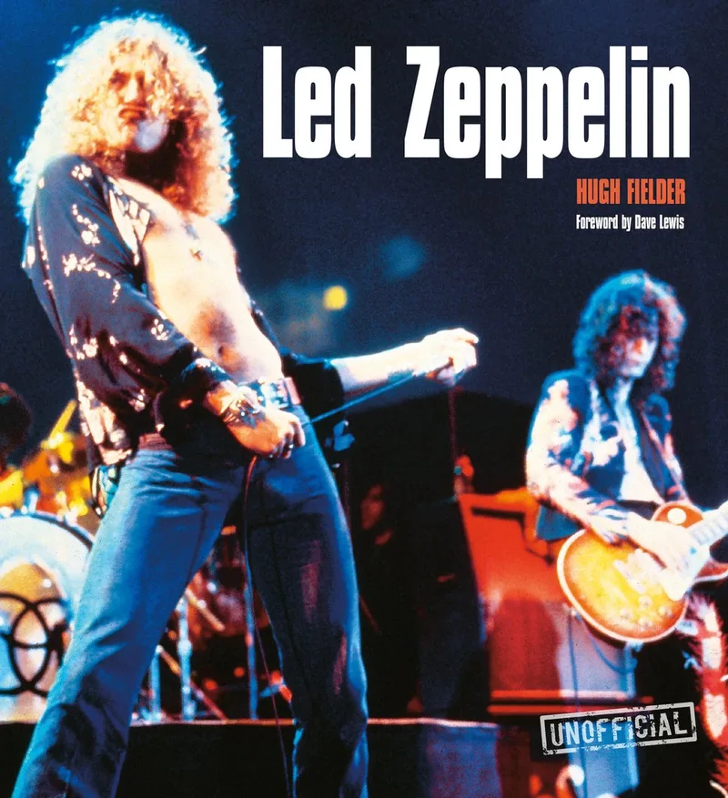 Led Zeppelin fra Flame Tree – billede af bogen