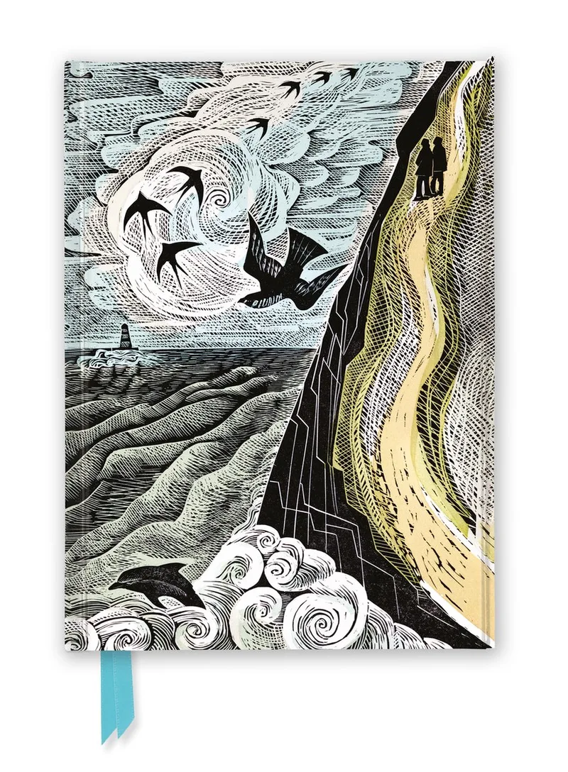Notebooks- Angela Harding: Cornish Path (Foiled Journal) fra Flame Tree – billede af bogen
