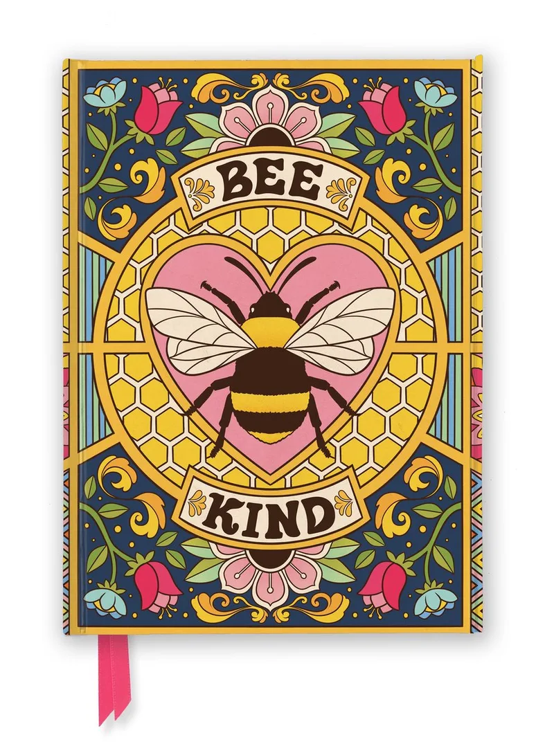 Notebooks- Dreamadelic: Bee Kind (Foiled Journal) von Flame Tree – Buchfoto