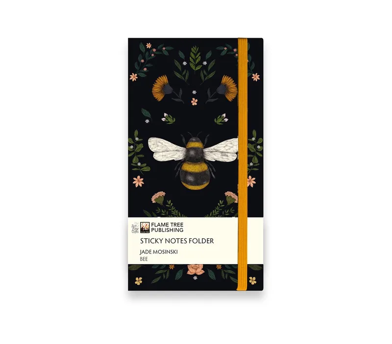 Sticky Notes Folder- Jade Mosinski: Bee Flame Tree Sticky Notes Folder fra Flame Tree – billede af bogen
