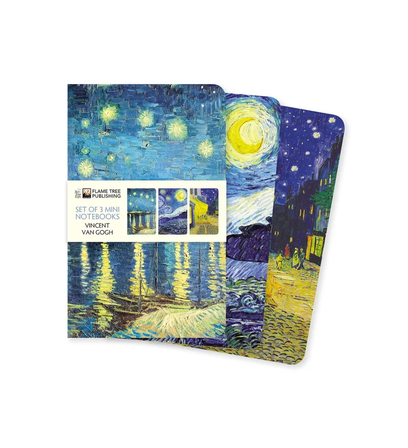 Vincent van Gogh Mini Notebook Collection von Flame Tree – Buchfoto