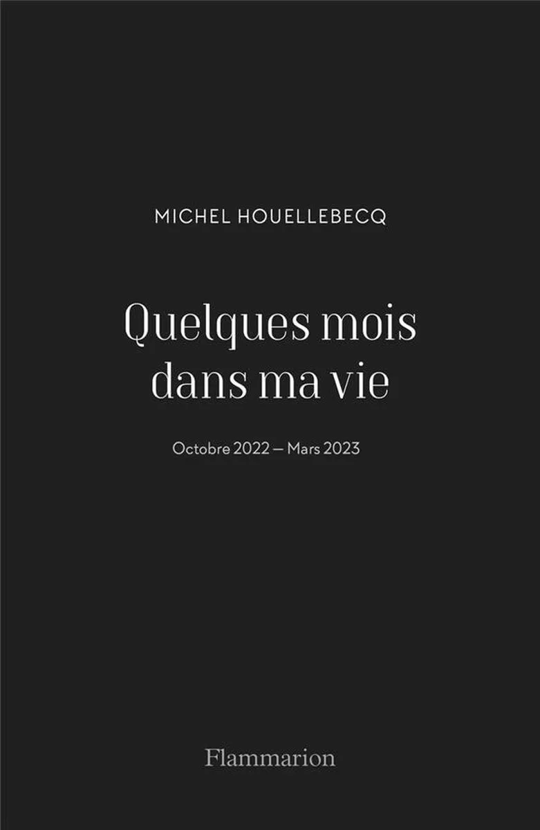 Quelques mois dans ma vie von Flammarion – Buchfoto