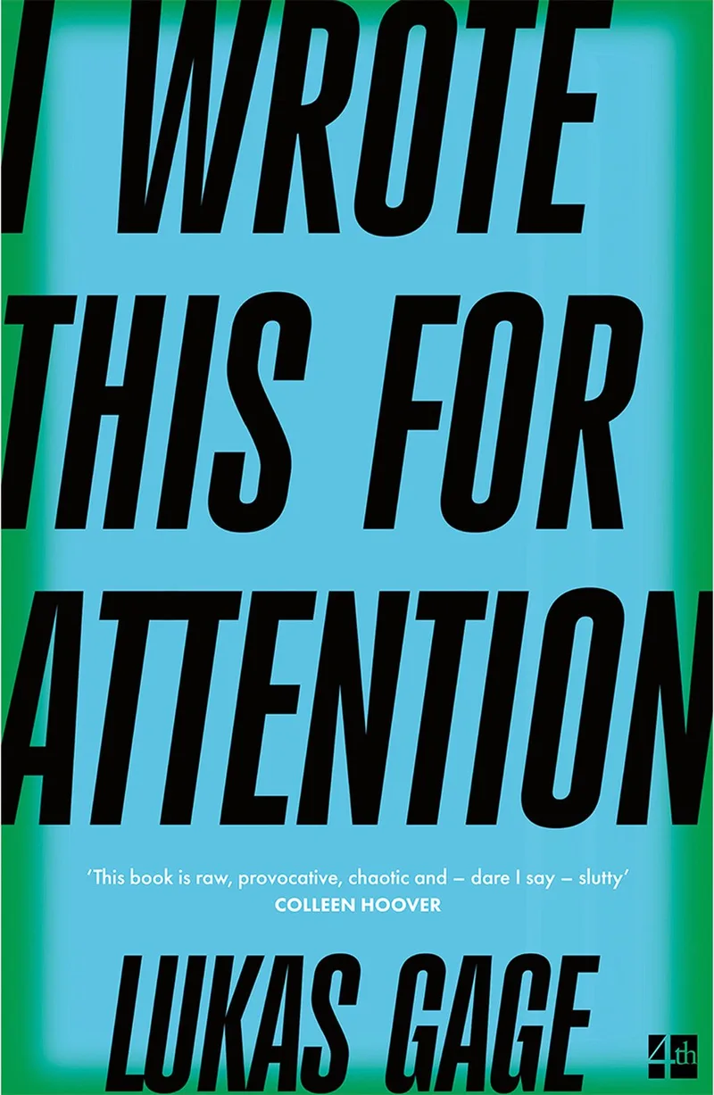 I Wrote This For Attention von Fourth Estate – Buchfoto