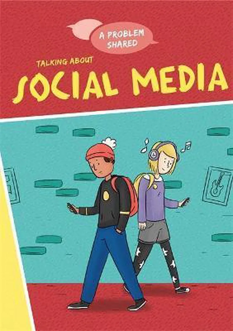 A Problem Shared- A Problem Shared: Talking About Social Media fra Franklin Watts – billede af bogen