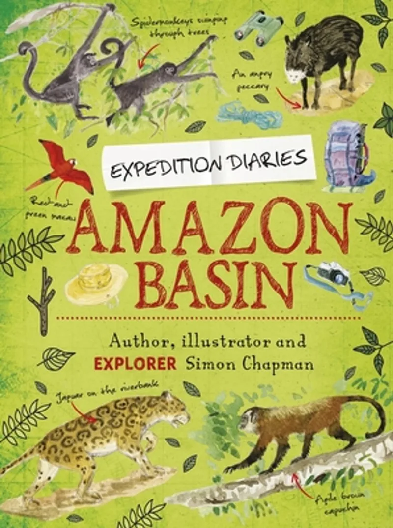 Amazon Basin Expedition Diaries von Franklin Watts – Buchfoto