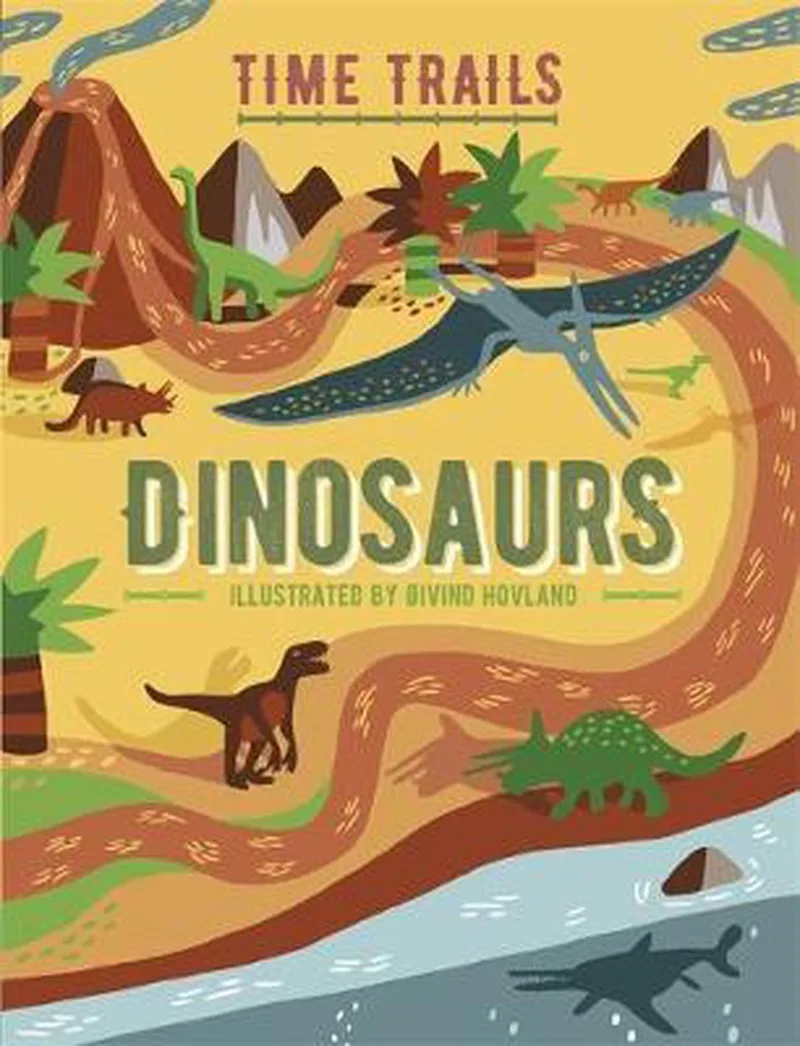 Dinosaurs Time Trails von Franklin Watts – Buchfoto