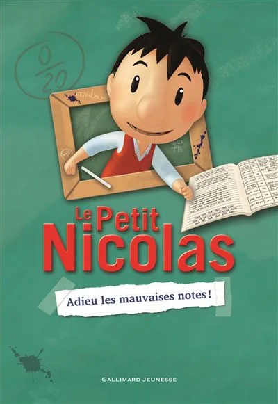 Adieu les mauvaises notes de Gallimard – photo du livre