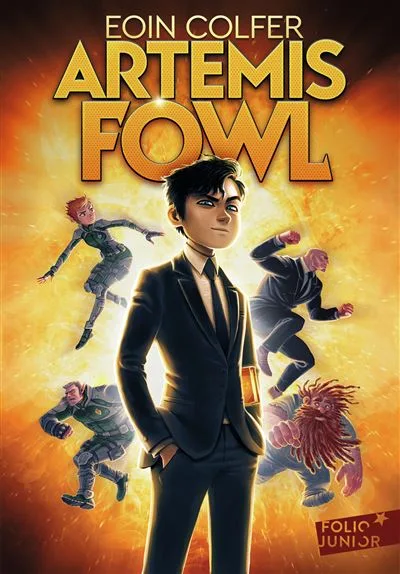 Artemis Fowl de Gallimard – photo du livre