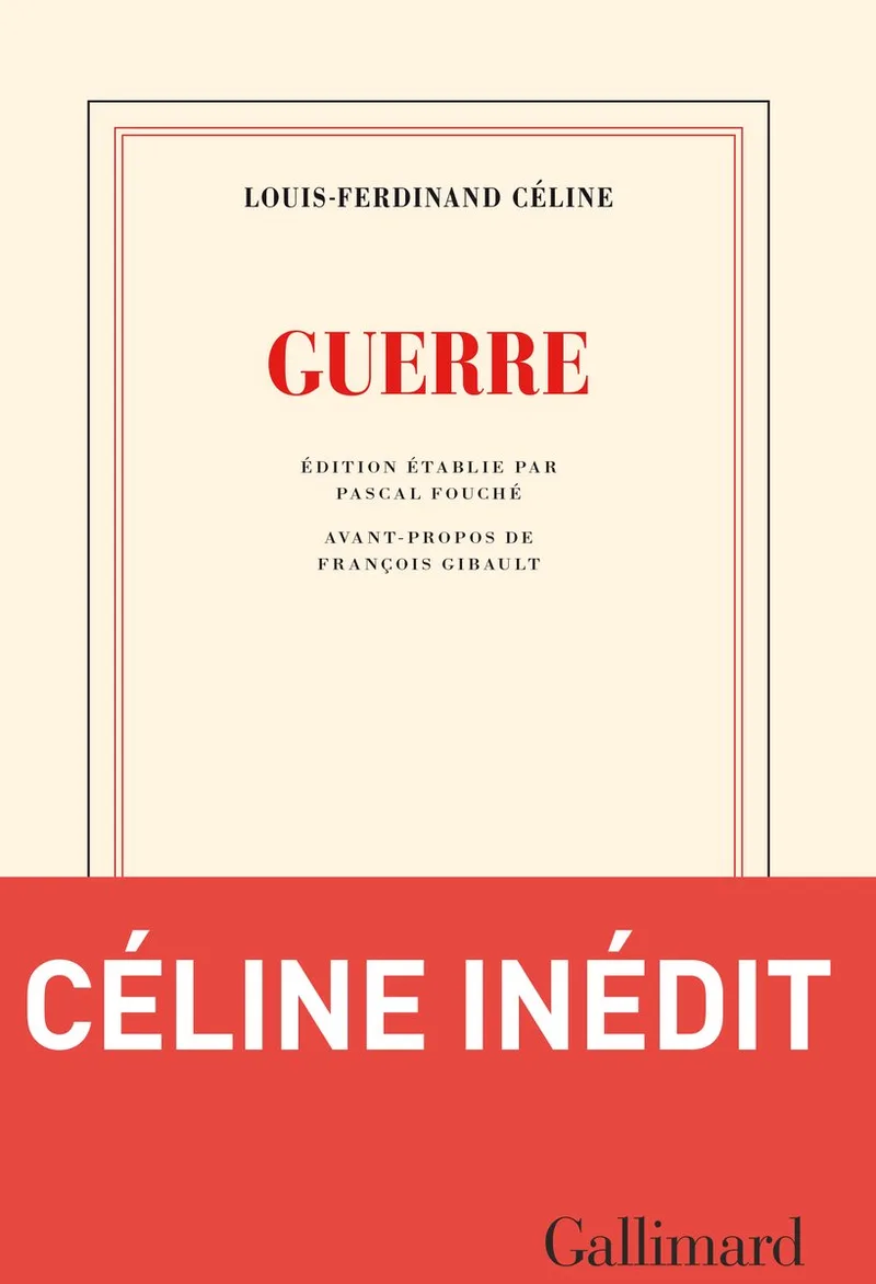 Guerre von Gallimard – Buchfoto