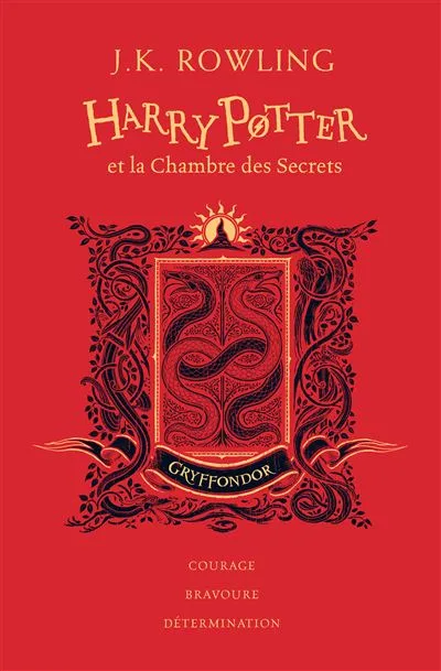Harry potter et la chambre des secrets de Gallimard – photo du livre