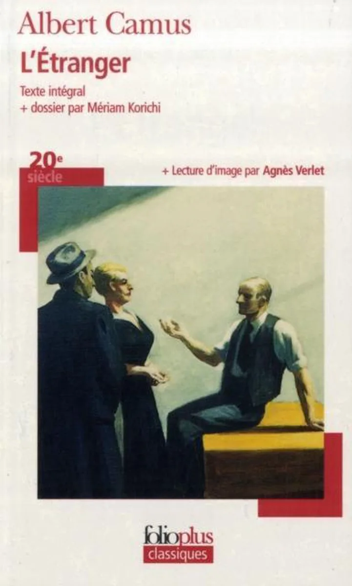 L'etranger fra Gallimard – billede af bogen