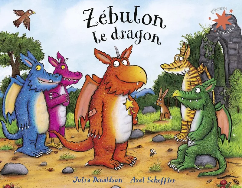 Zébulon le dragon von Gallimard – Buchfoto
