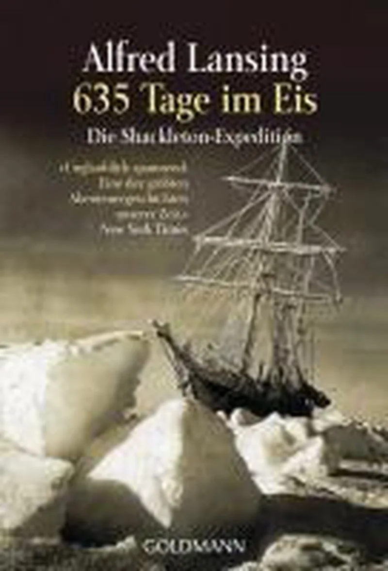 635 Tage im Eis van Goldmann – boekfoto