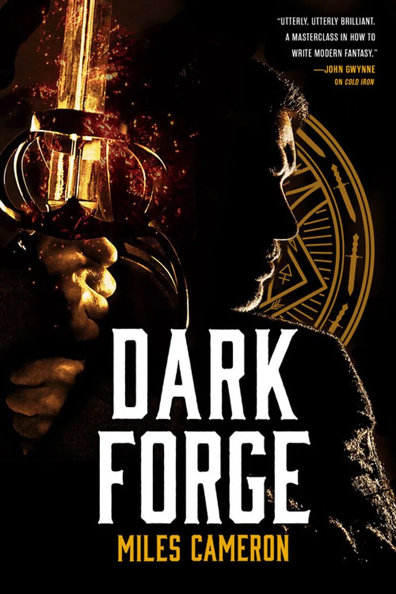 Masters & Mages- Dark Forge von Gollancz – Buchfoto