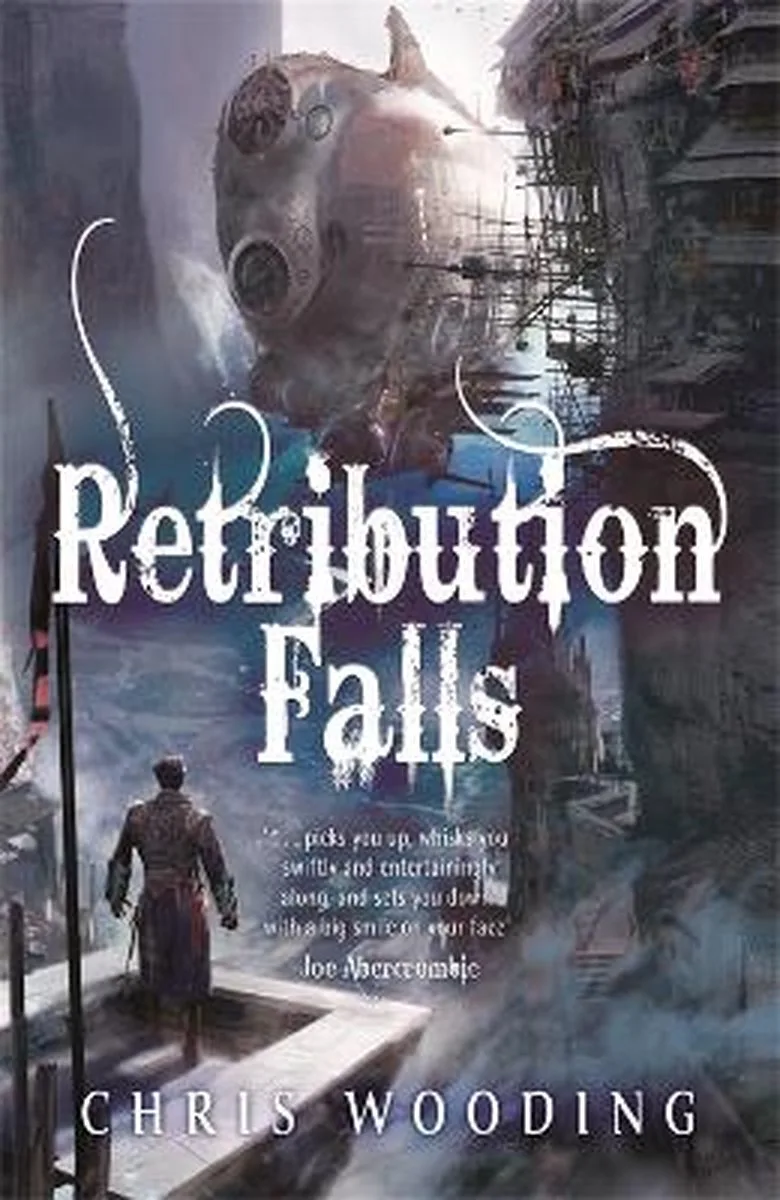 Retribution Falls fra Gollancz – billede af bogen