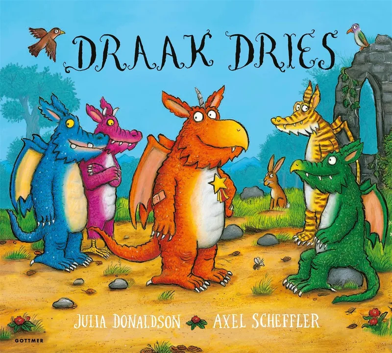 Draak Dries von Gottmer – Buchfoto