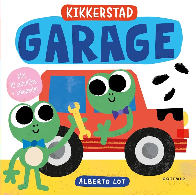 Kikkerstad - Garage fra Gottmer – billede af bogen