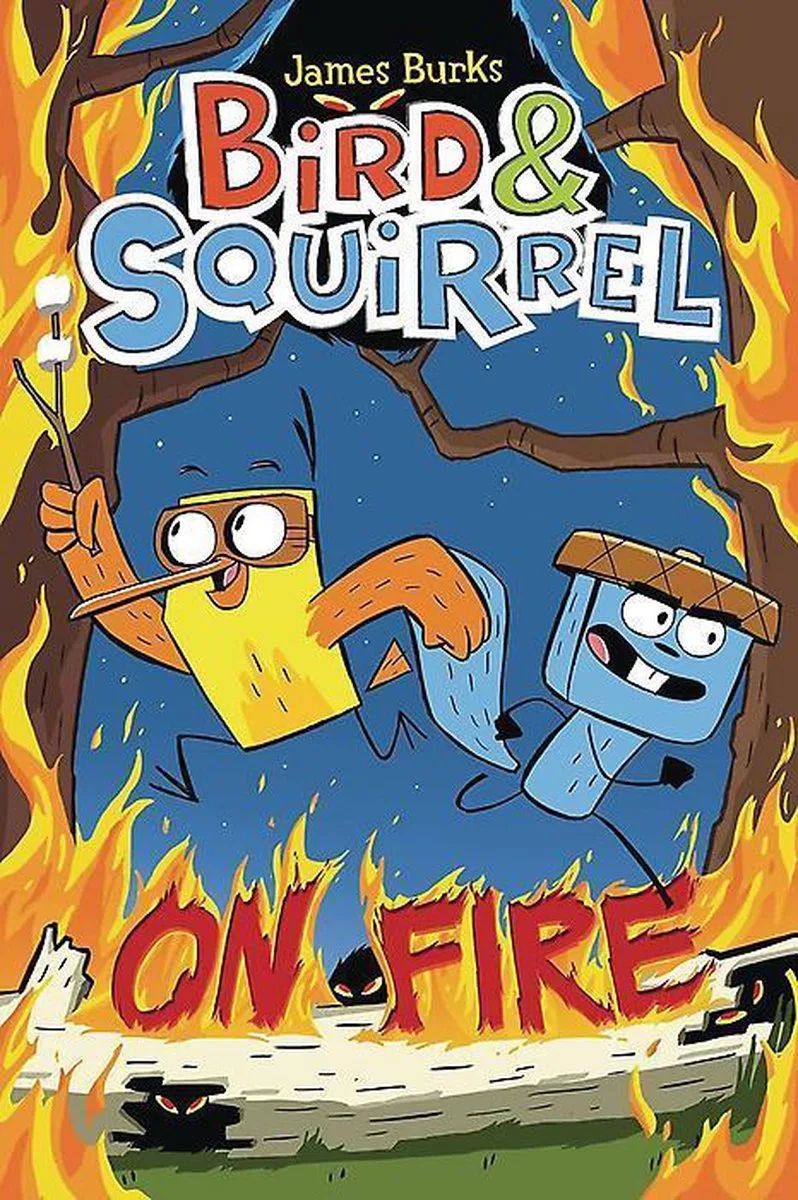 Bird & Squirrel on Fire von Graphix – Buchfoto
