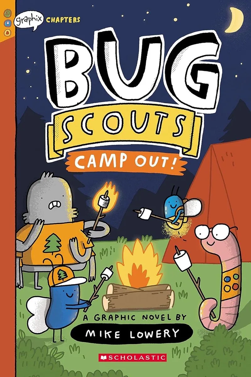 Camp Out!: A Graphix Chapters Book (Bug Scouts #2) von Graphix – Buchfoto