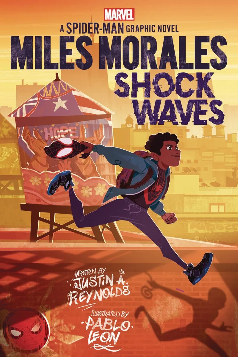 Miles Morales: Shock Waves (Marvel fra Graphix – billede af bogen