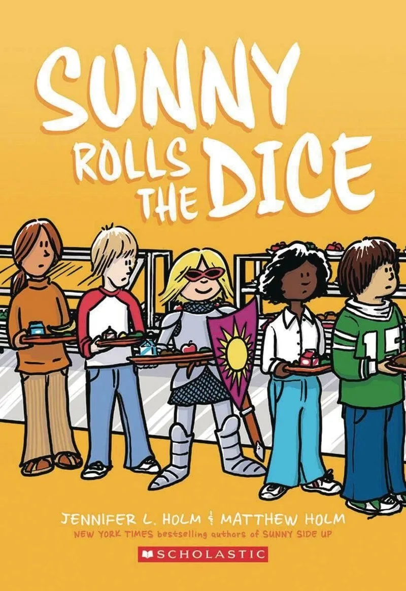 Sunny Rolls the Dice fra Graphix – billede af bogen