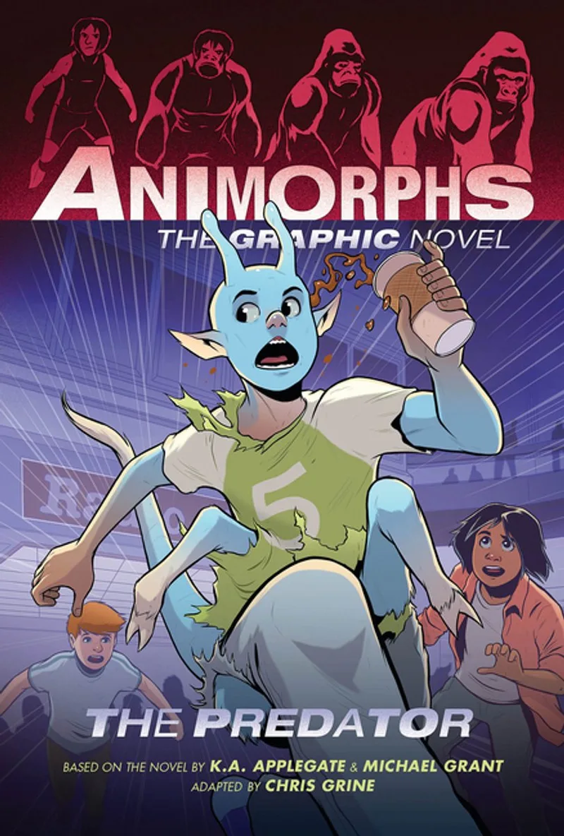 The Predator (Animorphs Graphix #5) van Graphix – boekfoto