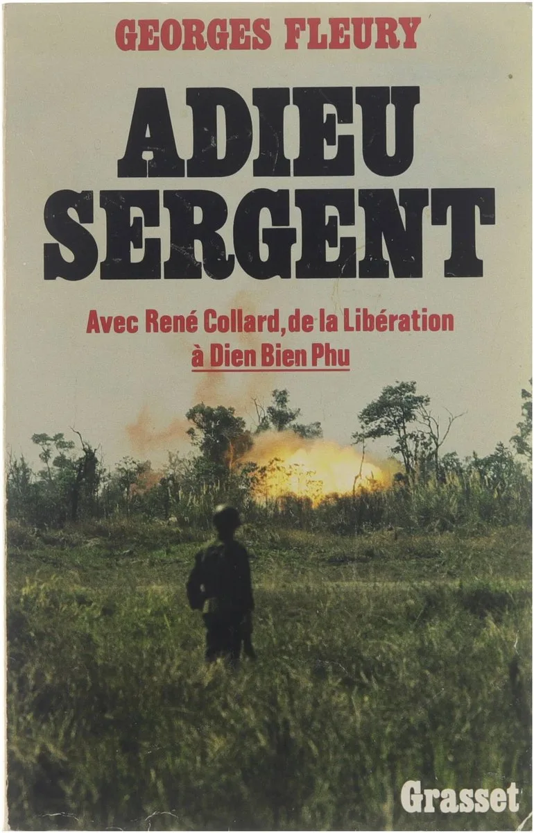 Adieu sergent van Grasset – boekfoto