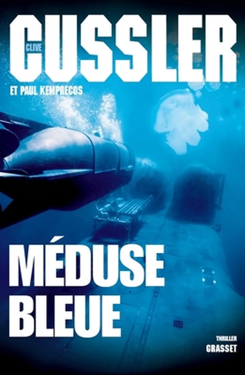 Grand Format- Meduse Bleue van Grasset – boekfoto