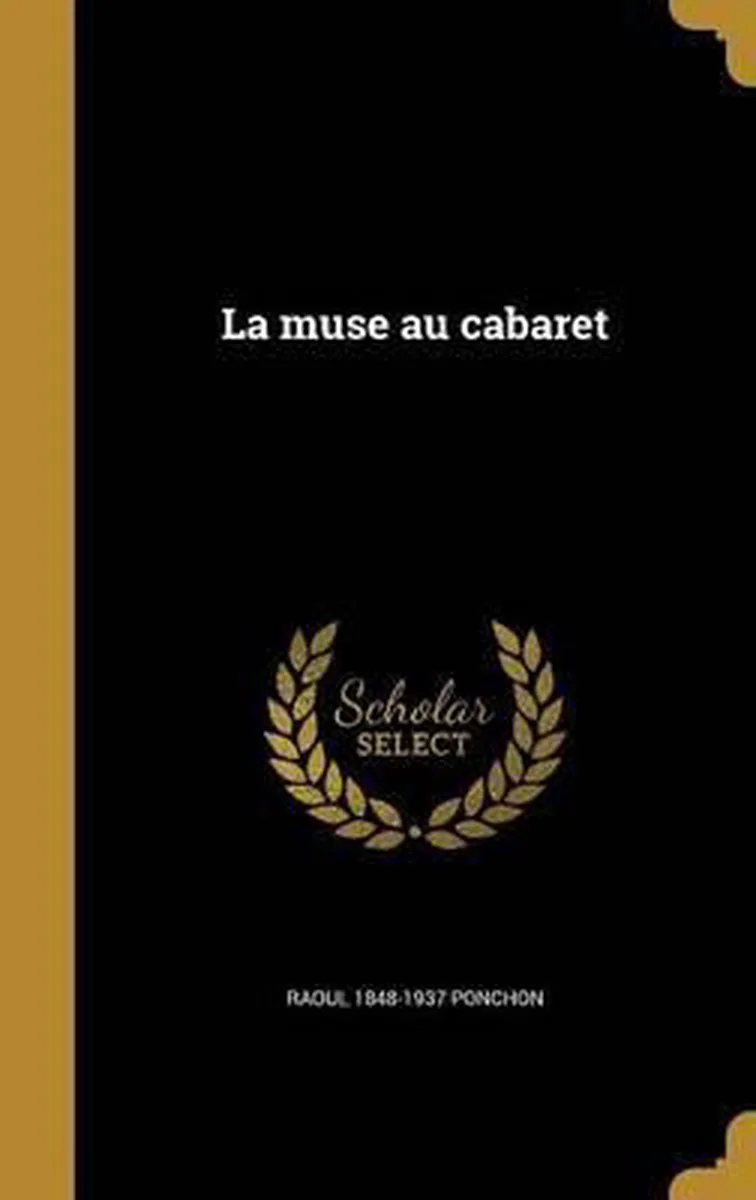La Muse Au Cabaret von Grasset – Buchfoto