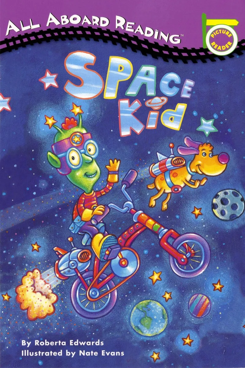 Space Kid van Grosset & Dunlap – boekfoto