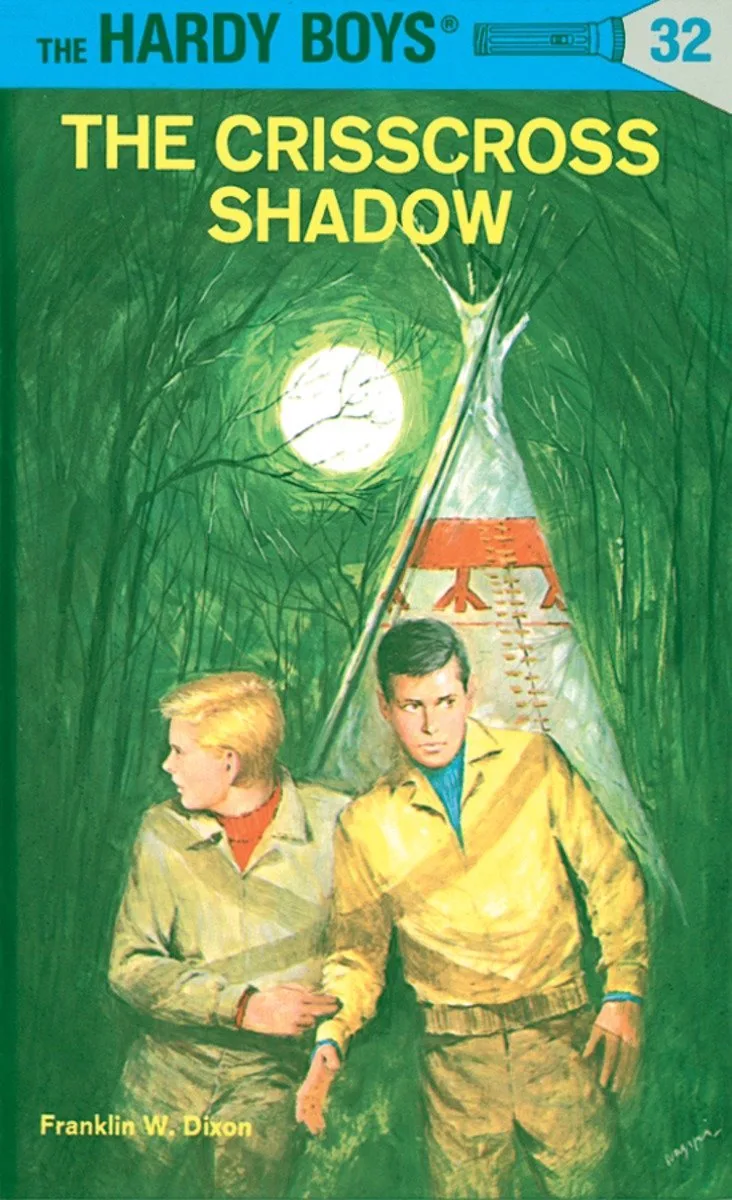 The Crisscross Shadow von Grosset & Dunlap – Buchfoto