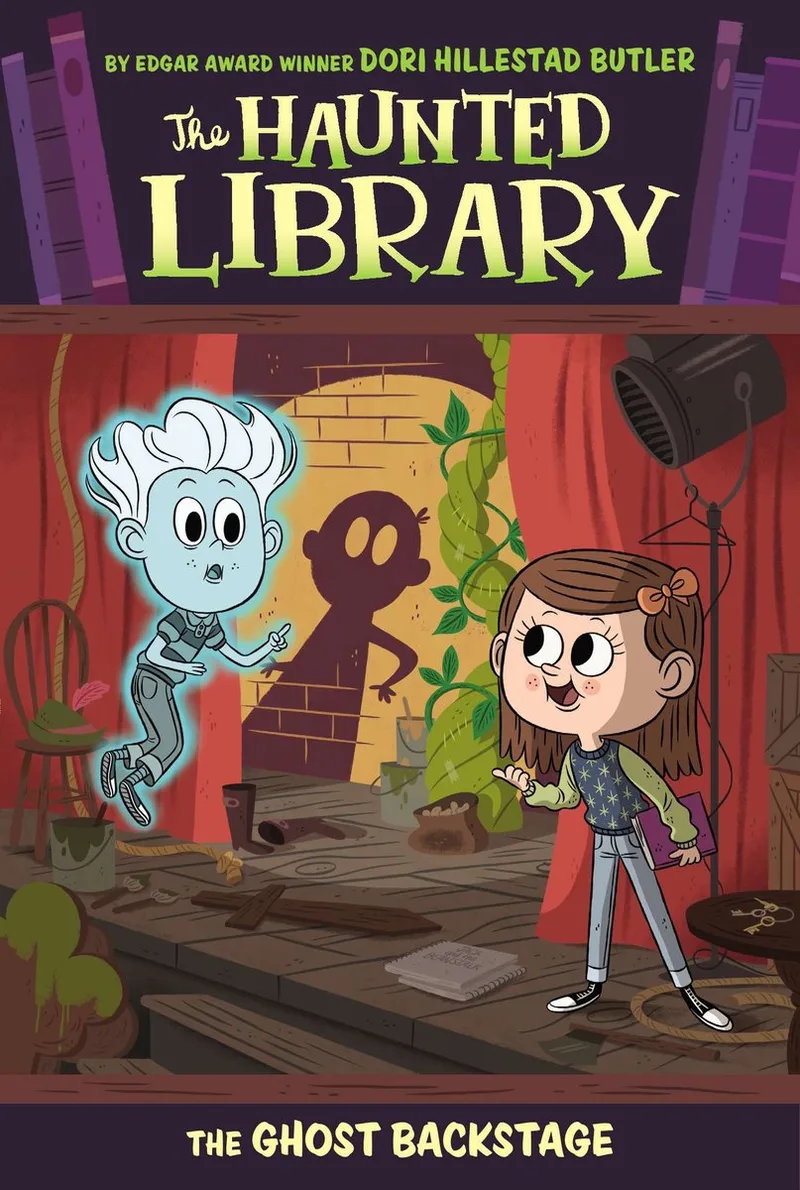 The Ghost Backstage de Grosset & Dunlap – photo du livre