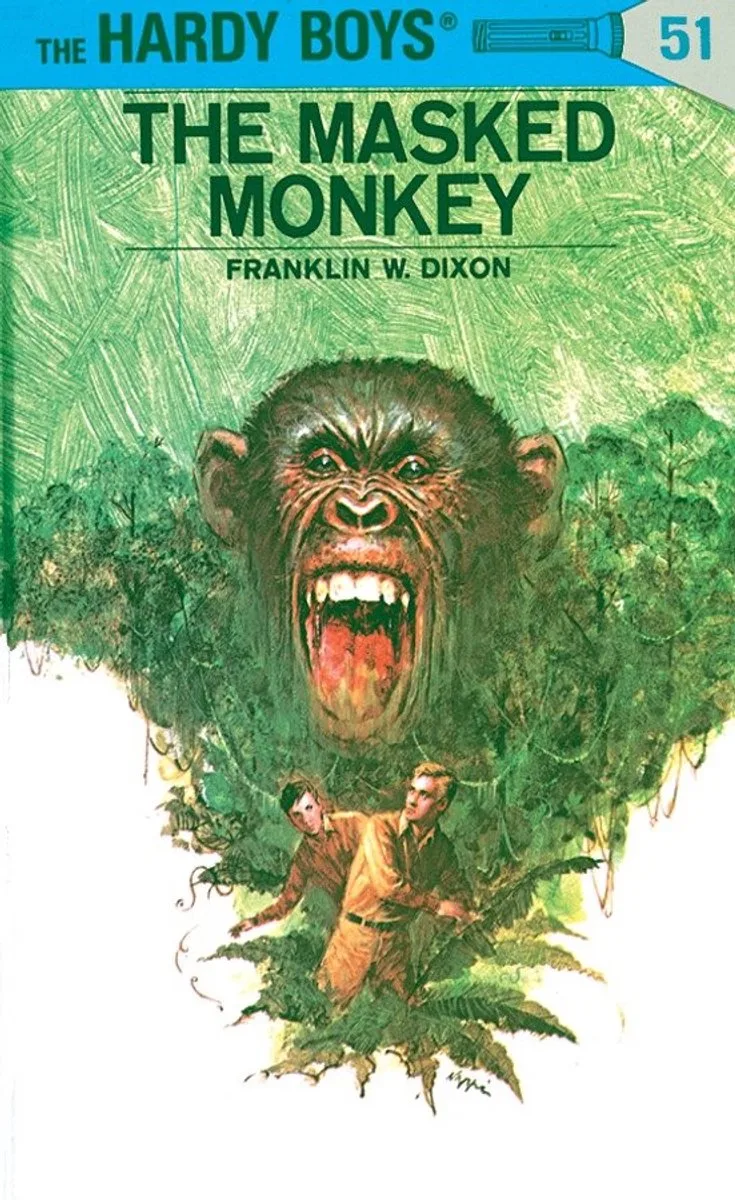 The Masked Monkey von Grosset & Dunlap – Buchfoto
