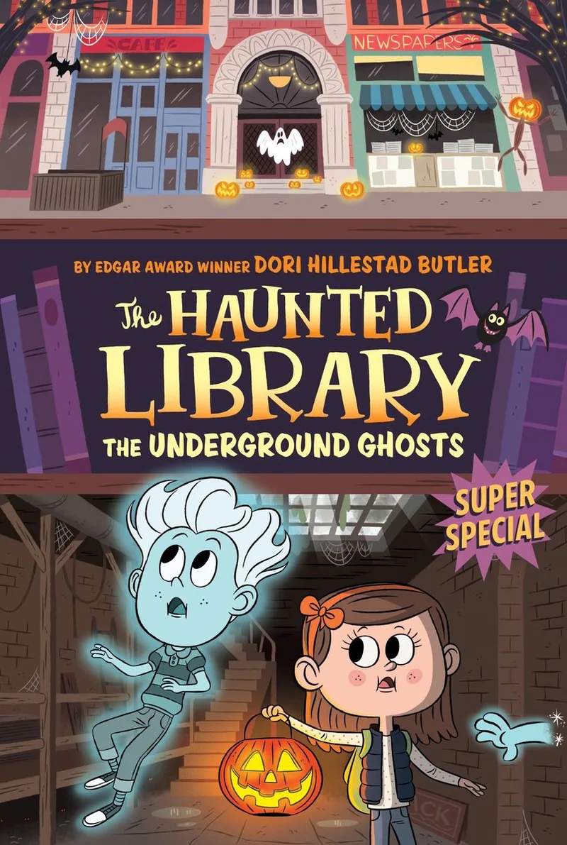 The Underground Ghosts fra Grosset & Dunlap – billede af bogen