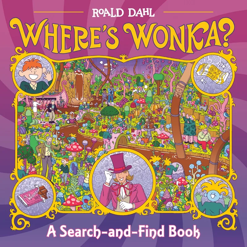 Where's Wonka? von Grosset & Dunlap – Buchfoto