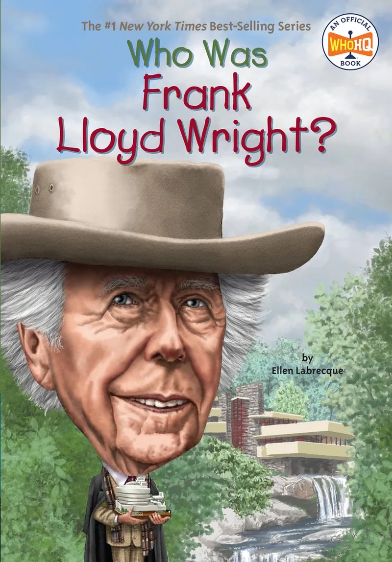 Who Was Frank Lloyd Wright? von Grosset & Dunlap – Buchfoto