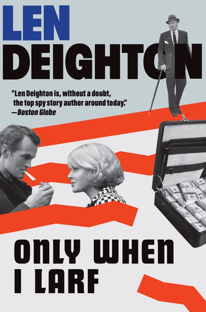 Only When I Larf de Grove Atlantic – photo du livre