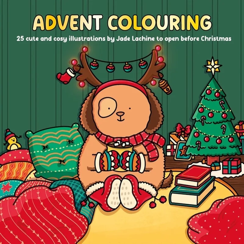 Advent Colouring von Hachette Children's Group – Buchfoto