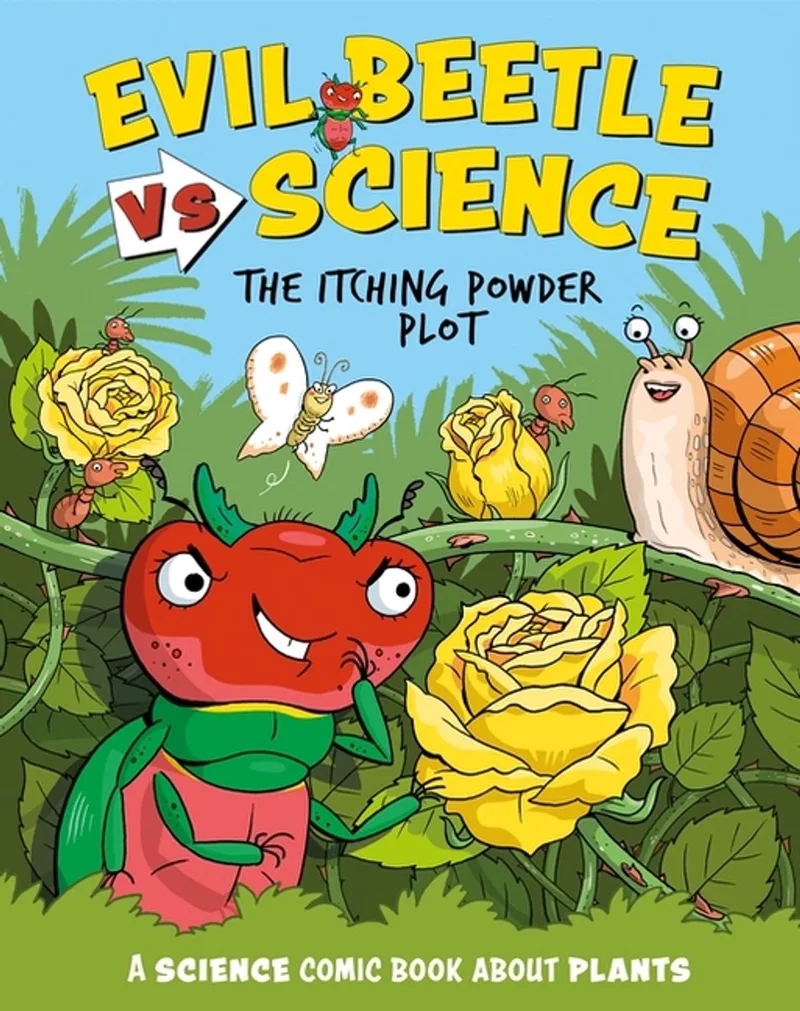 Evil Beetle Versus Science: The Itching Powder Plot fra Hachette Children's Group – billede af bogen