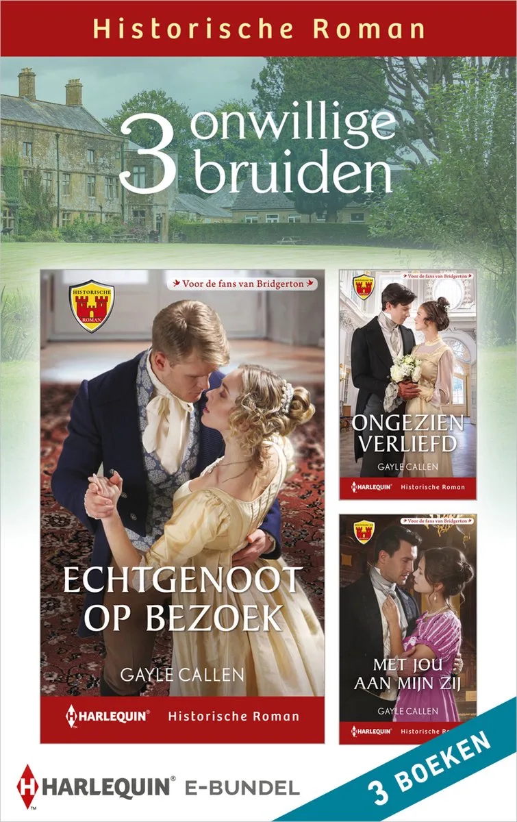 3 onwillige bruiden von Harlequin – Buchfoto