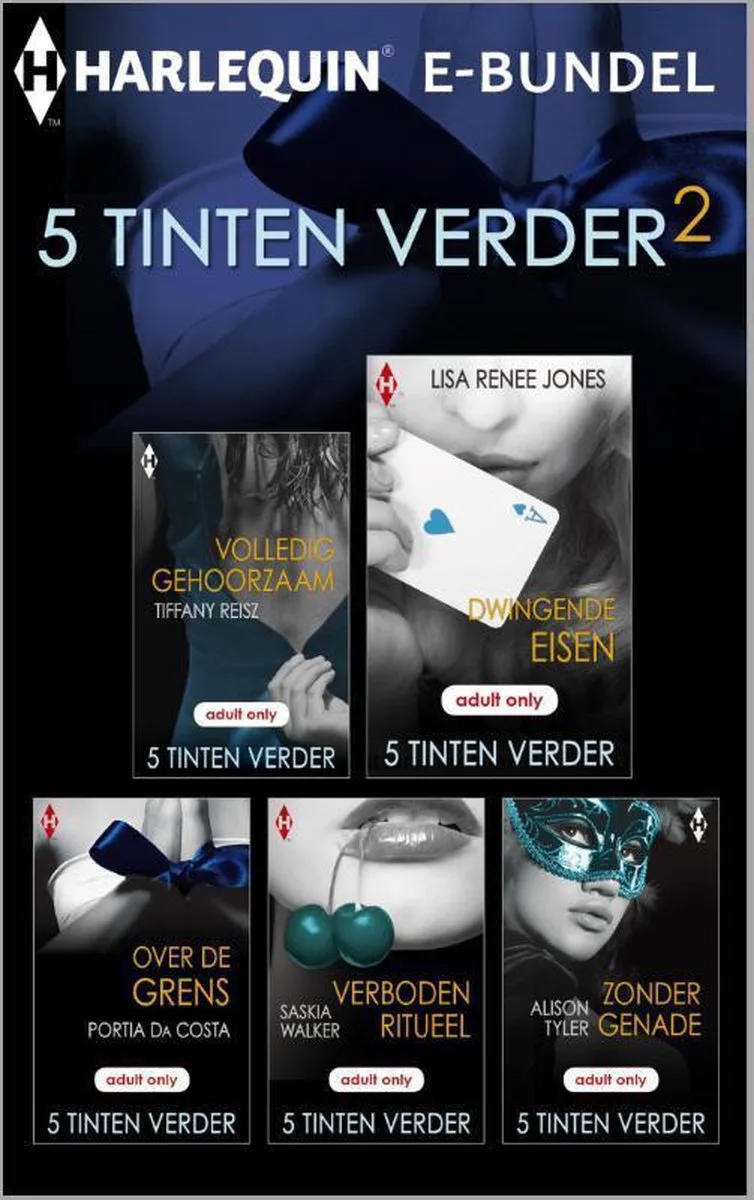 5 Tinten verder von Harlequin – Buchfoto