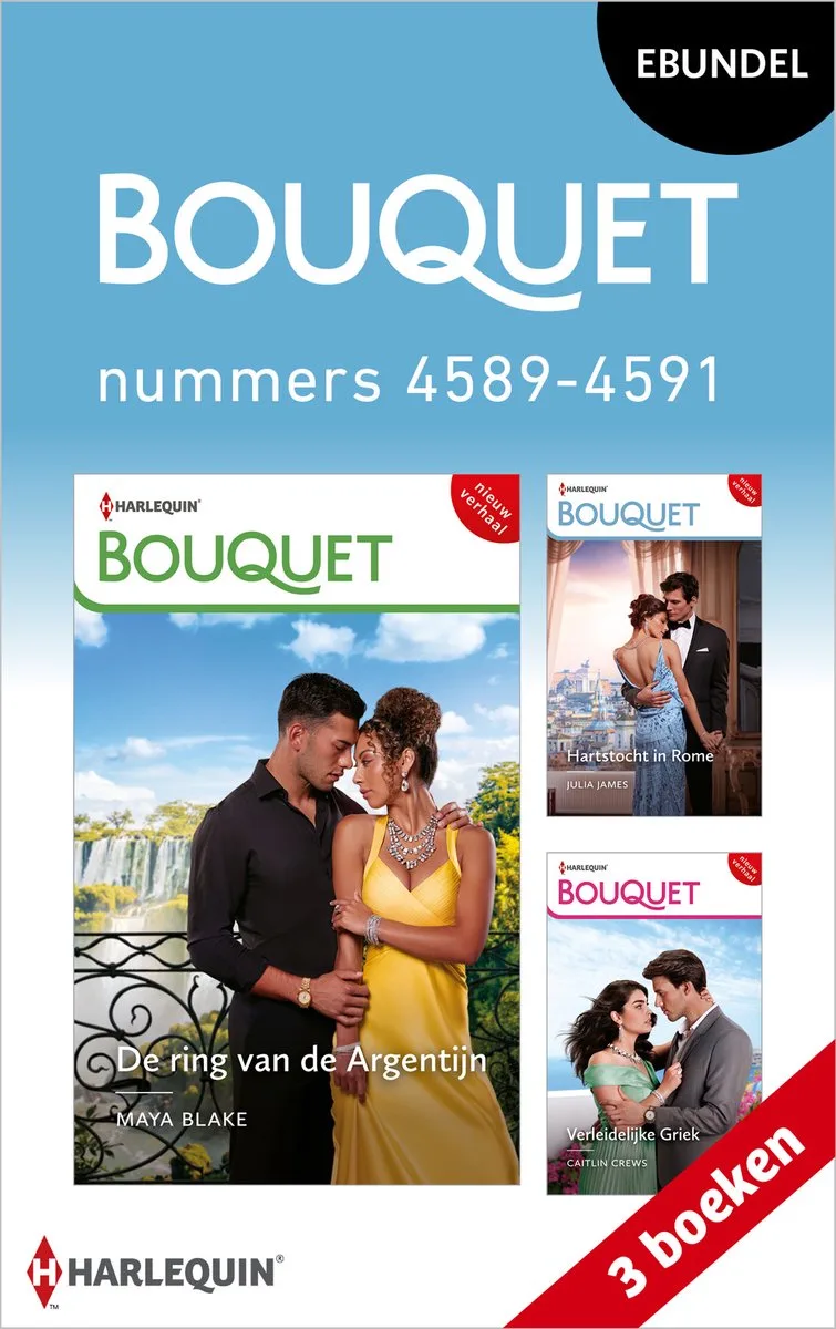 Bouquet e-bundel nummers 4589 - 4591 von Harlequin – Buchfoto