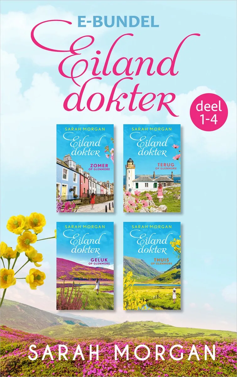 Eilanddokter 1-4 van Harlequin – boekfoto