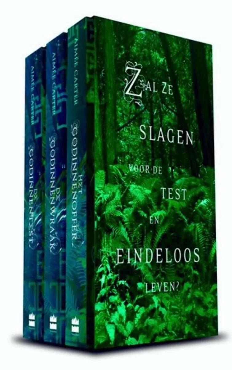 Godinnentest-trilogie von Harlequin – Buchfoto