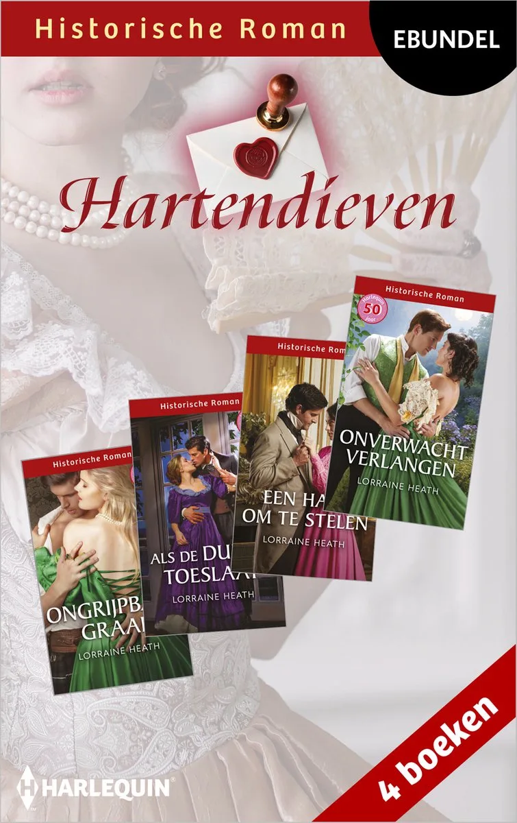 Hartendieven von Harlequin – Buchfoto