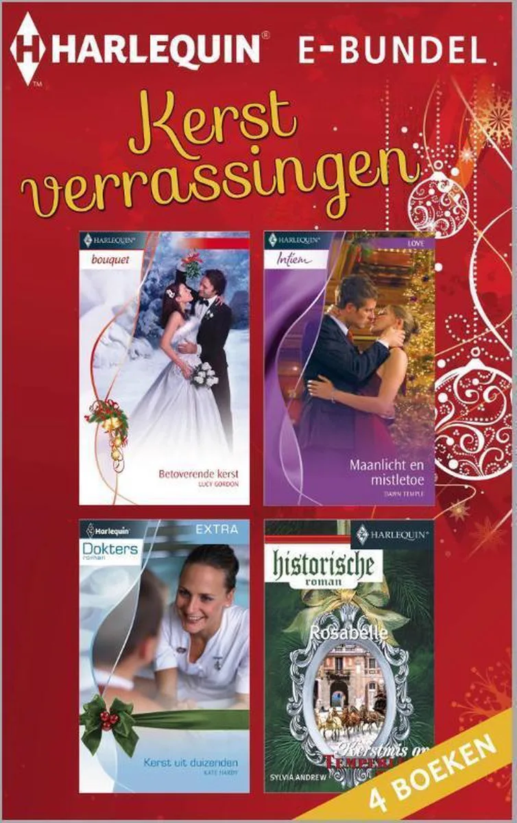 Kerstverrassingen von Harlequin – Buchfoto