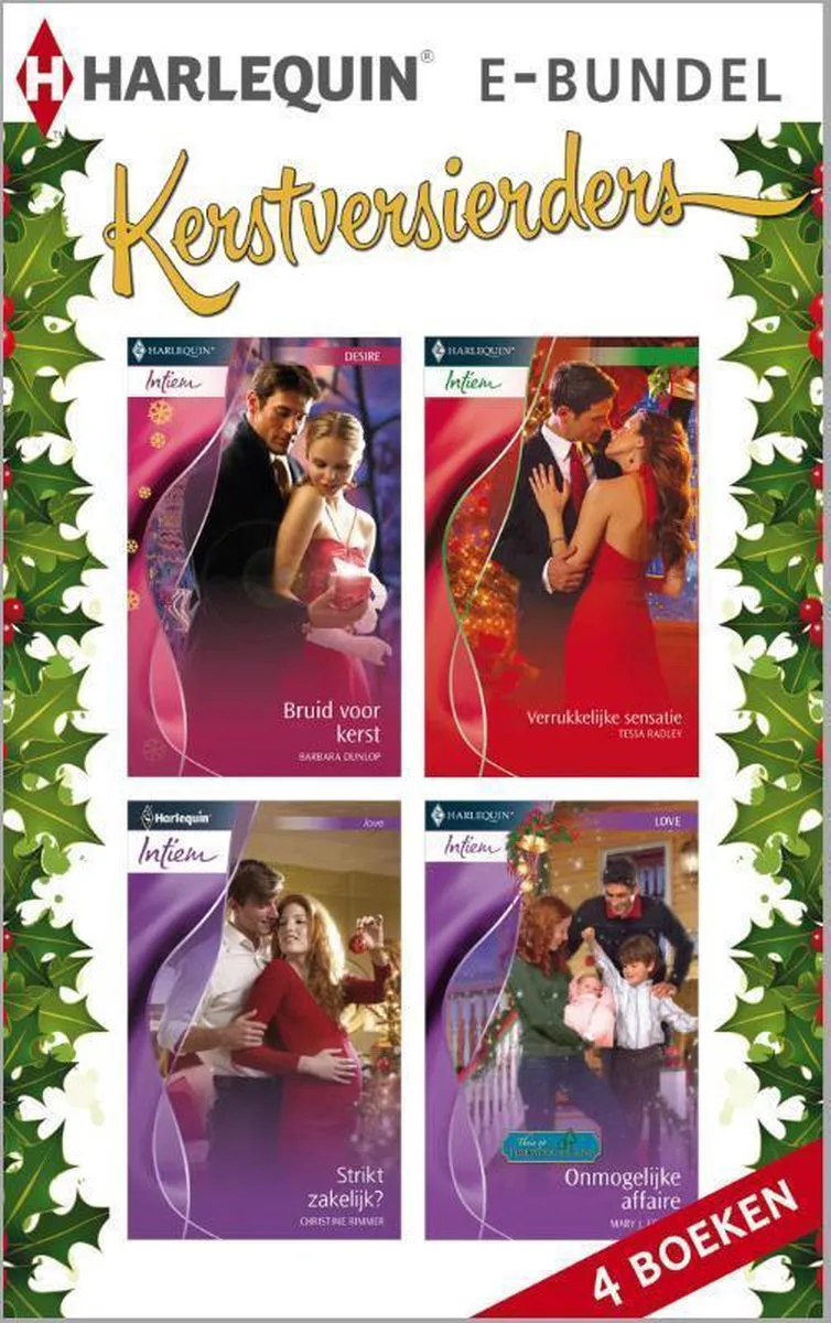 Kerstversierders von Harlequin – Buchfoto