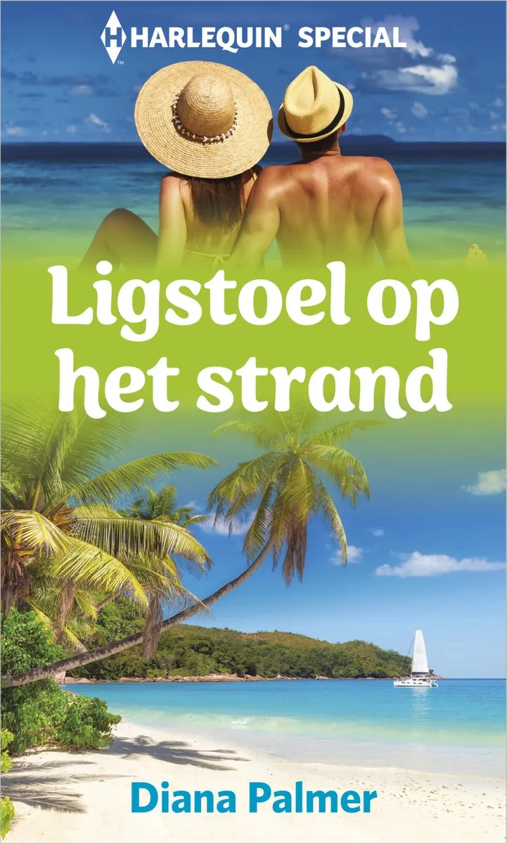 Ligstoel op het strand von Harlequin – Buchfoto