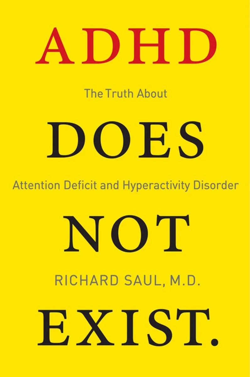 ADHD Does Not Exist fra Harper Wave – billede af bogen
